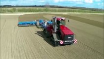 UK Farming Crops Harvesting Graffham