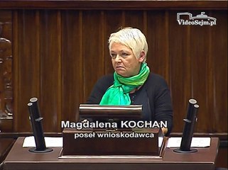Poseł Magdalena Kochan - Wystąpienie z dnia 16 grudnia 2015 roku.