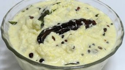 Descargar video: Coconut Chutney Recipe-How to make Coconut Chutney for Idli Dosa-Easy and Simple Chutney r