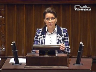 Poseł Marzena Okła-Drewnowicz - Wystąpienie z dnia 16 grudnia 2015 roku.