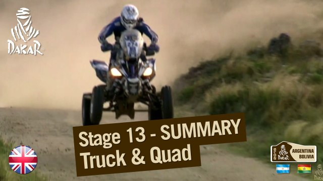 Stage 13 Summary - Truck/Quad - (Villa Carlos Paz / Rosario)