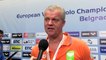 Interviews after Croatia won by 16:9 against Netherlands – Men Ranking Round, Belgrade 2016 European Championships