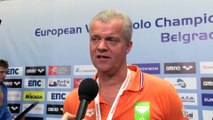 Interviews after Croatia won by 16:9 against Netherlands – Men Ranking Round, Belgrade 2016 European Championships