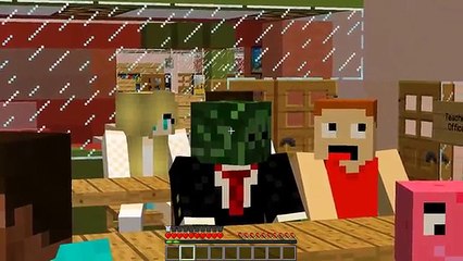 Minecraft School : A NEW GIRL JOINS THE SCHOOL!