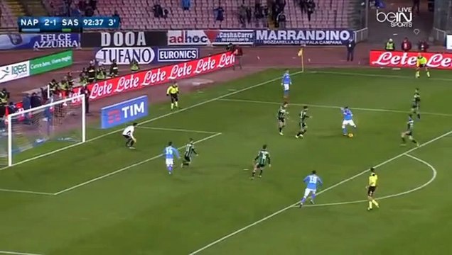 Goal Gonzalo Higuain ~Napoli 3-1 Sassuolo~