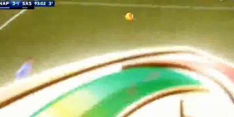 Gonzalo Higuain Goal - Napoli 3 - 1 Sassuolo - 16-01-2016