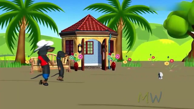 Finger Family Dog Animal Rhymes | 100 Mins Kids Cartoon Rhymes Compilation | Children Nurs