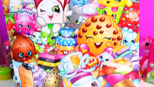 4 Shopkins ⓈⒺⒶⓈⓄⓃ 1 2 STICKERS Blind Bag PACKS Collection Box Unboxing Video Cookieswirl