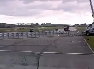 Bus crash test gone wrong Fail