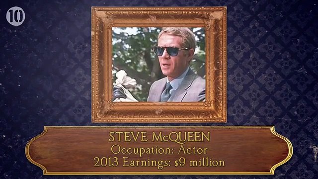 10 Highest-Earning Dead Celebrities