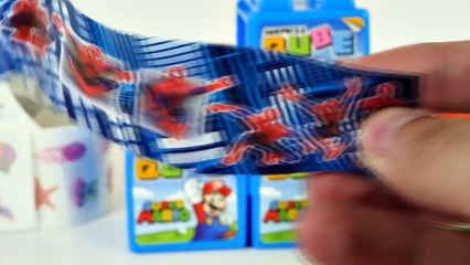 Surprize Qube Super Mario Spongebob Surprise Eggs Play Doh Teenage Mutant Ninja Turtles Sp