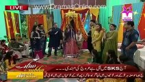 Funny dance of GORA in Shaista lodhi morning show made every one laugh
