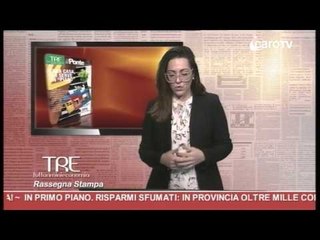Rassegna Stampa Tre di Gennaio 2016
