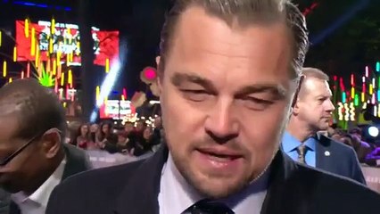 Leonardo DiCaprio says his Oscar nod for movie The Revenant "feels great" (FULL HD)