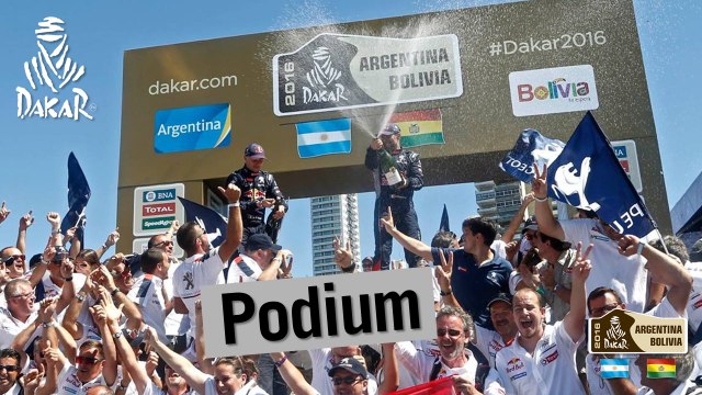 Stage / Etapa / Etape 13 - Top moment - Podium - (Villa Carlos Paz / Rosario)