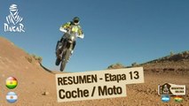 Resumen de la etapa 13 - Coche/Moto - (Villa Carlos Paz / Rosario)