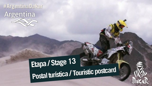 Stage / Etape 13 – Touristic postcard / Carte postale touristique