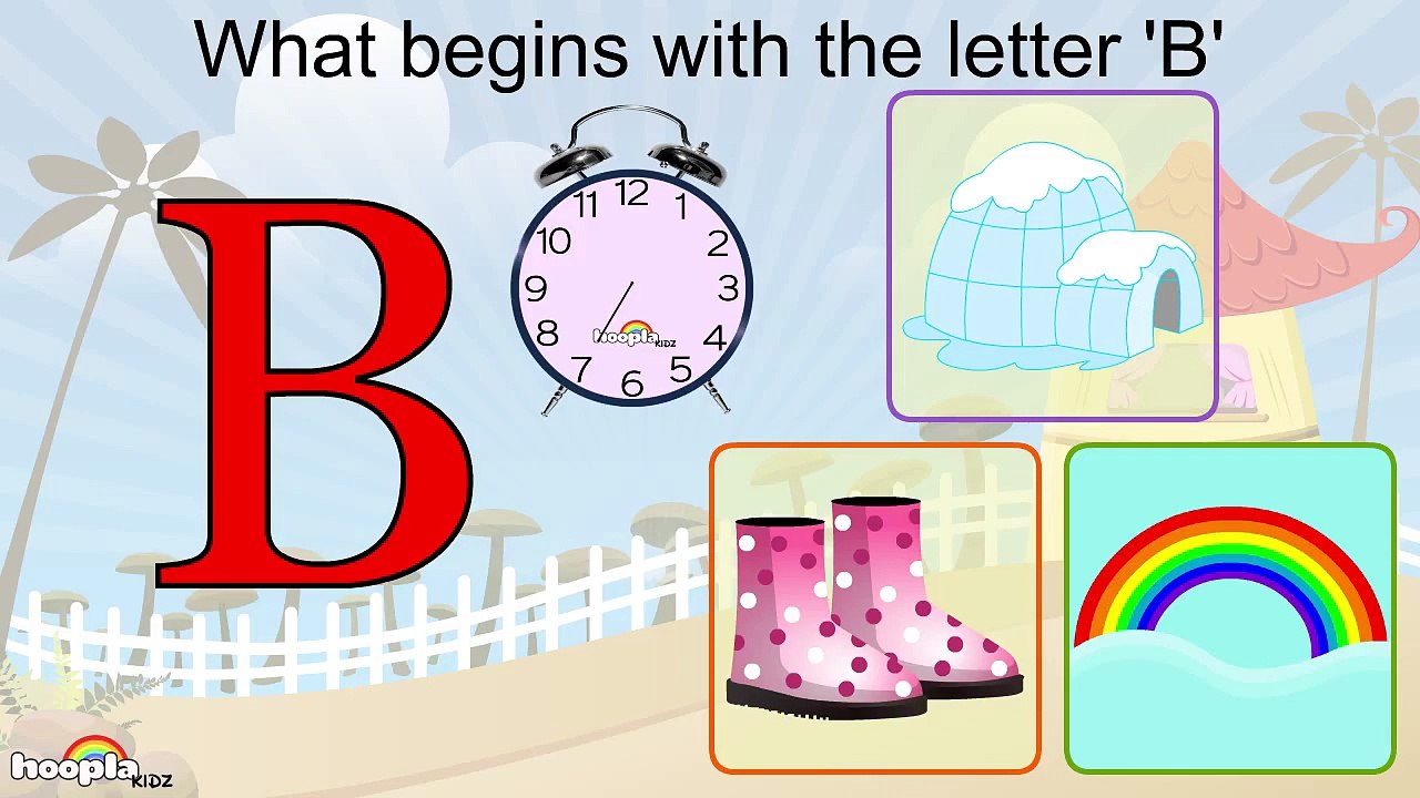 Learn About The Letter B - Preschool Activity