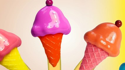 Dipped Ice Cream Finger Family - Daddy Finger Song for Children, Kids and Toddlers