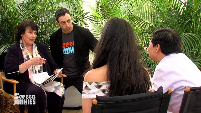 My Mom Interviews Ice Cube and Kevin Hart!