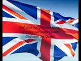 British National Anthem - 'God Save The Queen' (EN)