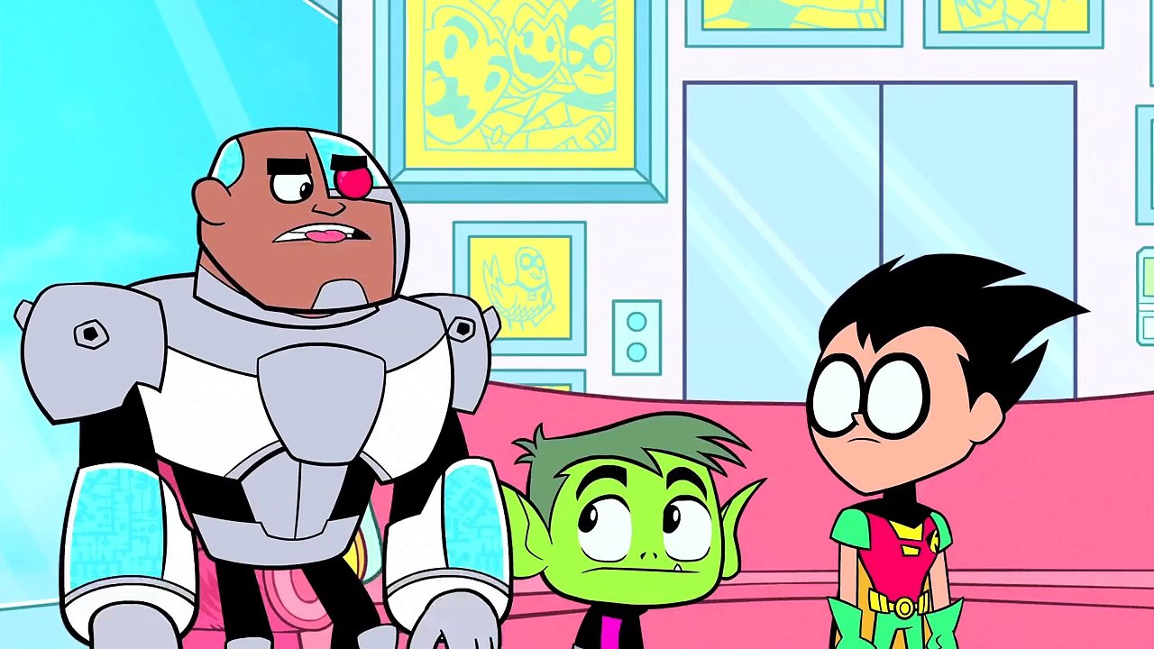 Teen Titans Go! - "Squash & Stretch" (clip 1)