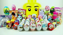 53 SURPRISE EGGS and Toys BIG Surprise Eggs Frozen Shopkins Lalaloopsy Barbie Toys DC