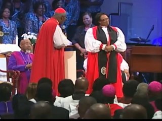 Bishop Jacqueline E. McCullough Speaks After Simply Sacred Consecration