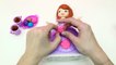 PLAY DOH Sofia The First Tea Party Set Disney Princess Royal Playdough Toy Videos