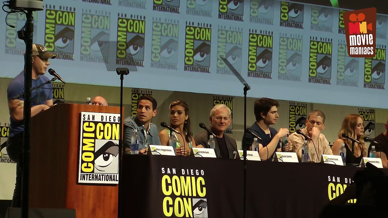 Legends Of Tomorrow full panel SDCC 2015 Wentworth Miller Dominic Purcell