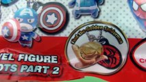 Avengers vs Spider-Man Blind Bag Mascots Toy Review Opening Tomy Toys