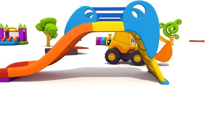 Max der Bagger - Der grüne Hubschrauber | 3D Animation für Kinder