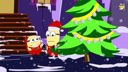 Minions Merry Christmas 2015 Funny Cartoon ~ Christmas Song 2015 [HD]