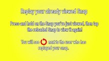 Snapchat How to Replay  - Snapchat Tip #4