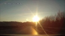 Meteorite Falls In Russian Urals Chelyabinsk region UFO- 2-15-2013
