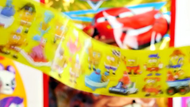 HUGE Disney Cars Blind Bag Games & Surprises Play Doh Littlest Pet Shop Toy Egg Spongebob
