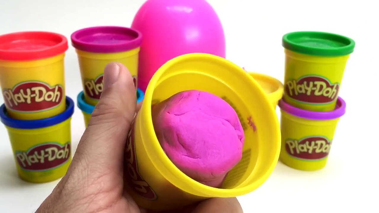 Masha i Medved PlayDoh Surprise eggs unboxing М...