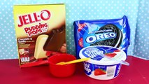Jell-O Pudding Pops Toy Playset DIY Popsicles Cookies N Cream Vanilla & Chocolate Oreoes