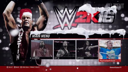 WWE 2K16 Gets a Christmas Makeover!