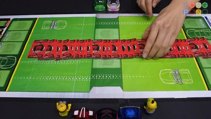 [Toy pongpong] Turning Mecard TADOR vs MIRINAE Standard battle ! Play