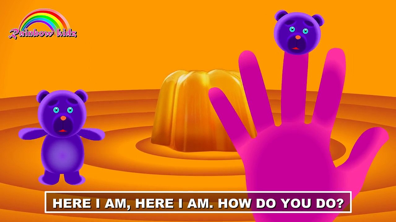 Gummy Bear Finger Family | Nursery rhymes for kids | Baby rhyme