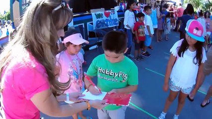 HobbyKids Meet Fans with EvanTubeHD at Disney + Bratayley HobbyKidsTV