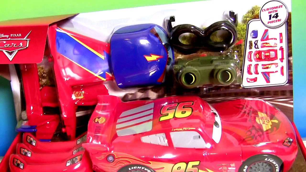 Cars Design & Drive Gear Up Lightning McQueen Hawk Planes Transformer Toys 디즈니카 합체놀이 장난감입니