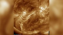 NASA Video Shows Stunning Solar Filament Eruption