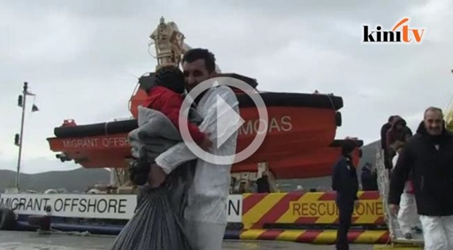 48 migrants rescued off Greek island