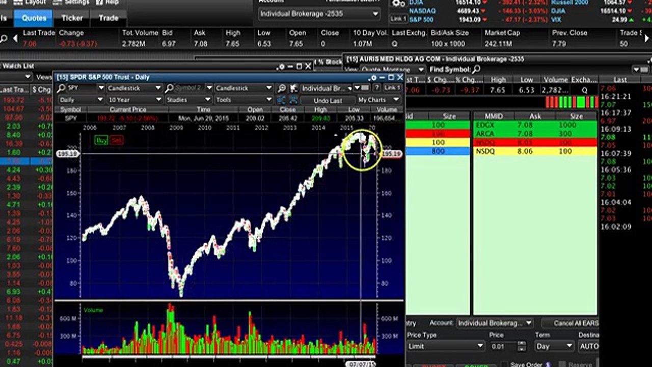 How 39 Students Profited During Todays Market Crash