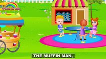 The Muffin Man (Kids Song) & Nursery Rhymes Playlist Songs for Children