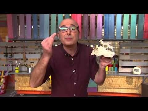 TV3 - Ja t'ho faràs - Atreveix-t'hi: Aguantallibres de museu i prestatgeria amb trossos de fusta s