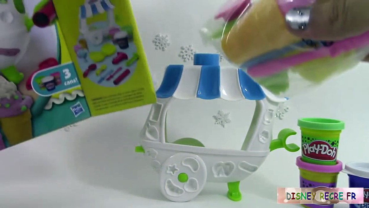 Pâte à modeler Glace Le Chariot de Glaces ♥ Play Doh Ice Cream Sundae Cart