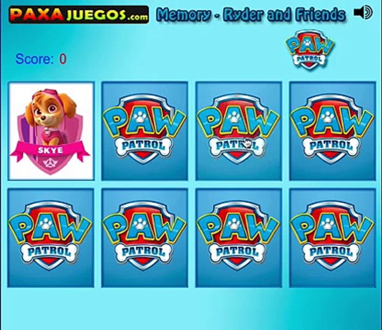 Shuffle Juego de cartas de Paw Patrol